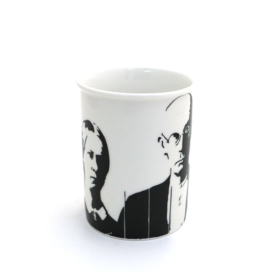 American Gothic pencil cup, brush holder, small vase, Grant Wood, gift for artist